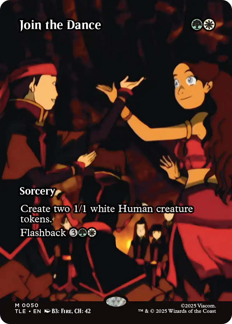 Joindre la danse (Sans bordure) [Avatar: The Last Airbender: Éternel-Légal]