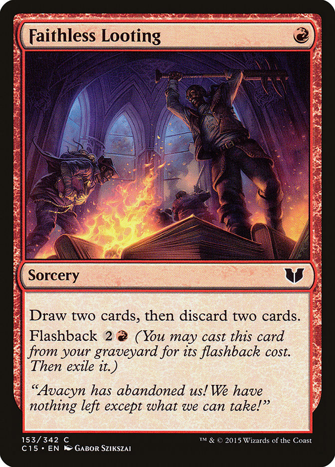 Pillage de foi [Commander 2015]