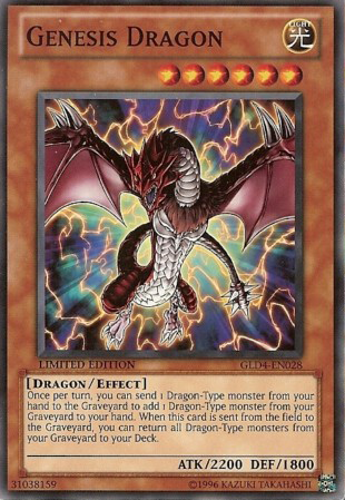 Dragón Génesis [GLD4-EN028] Común