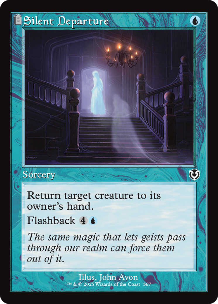 Départ silencieux (Cadre rétro) [Innistrad remasterisé]