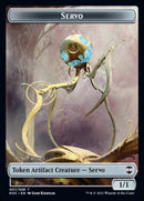 Jeton Servoméc. [Jetons Kaldheim Commander]