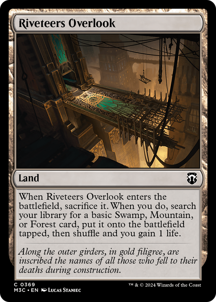 Point de vue des Riveteurs (Feuille texturée) [Commander Horizons du Modern 3]