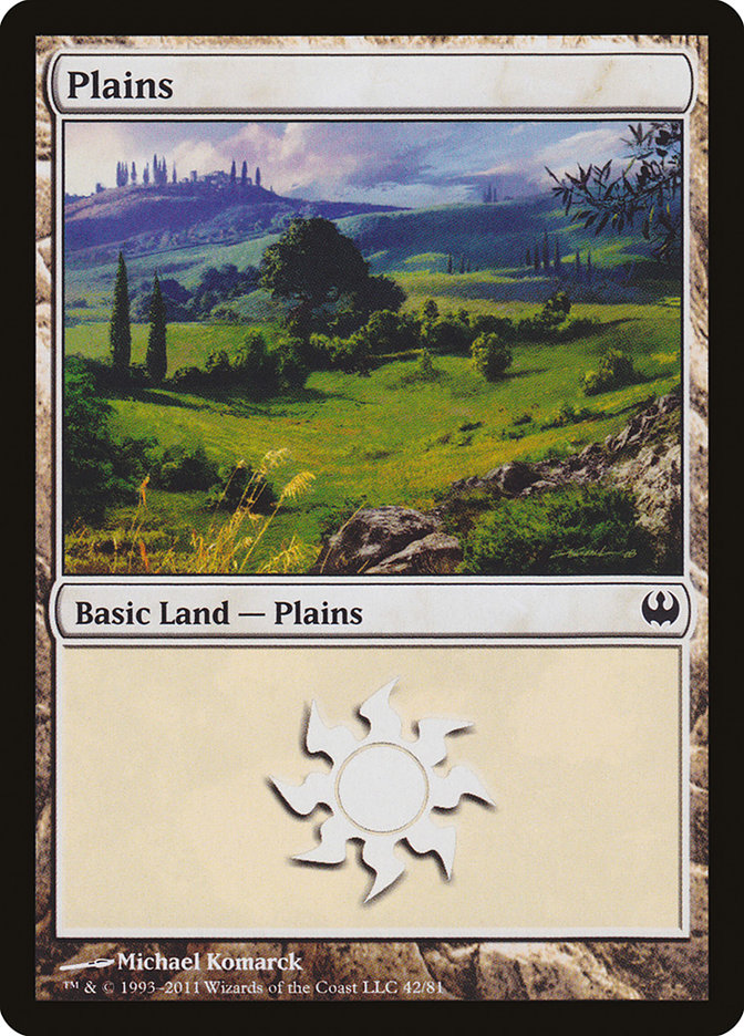 Llanura (42) [Duel Decks: Knights vs. Dragons]