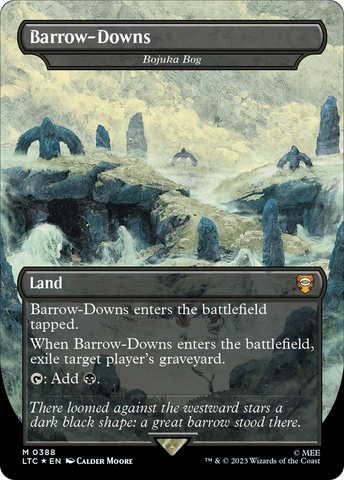 Barrow-Downs - Ciénaga Bojuka (Realms and Relics Surge Foil) [El Señor de los Anillos: relatos de la Tierra Media Commander]