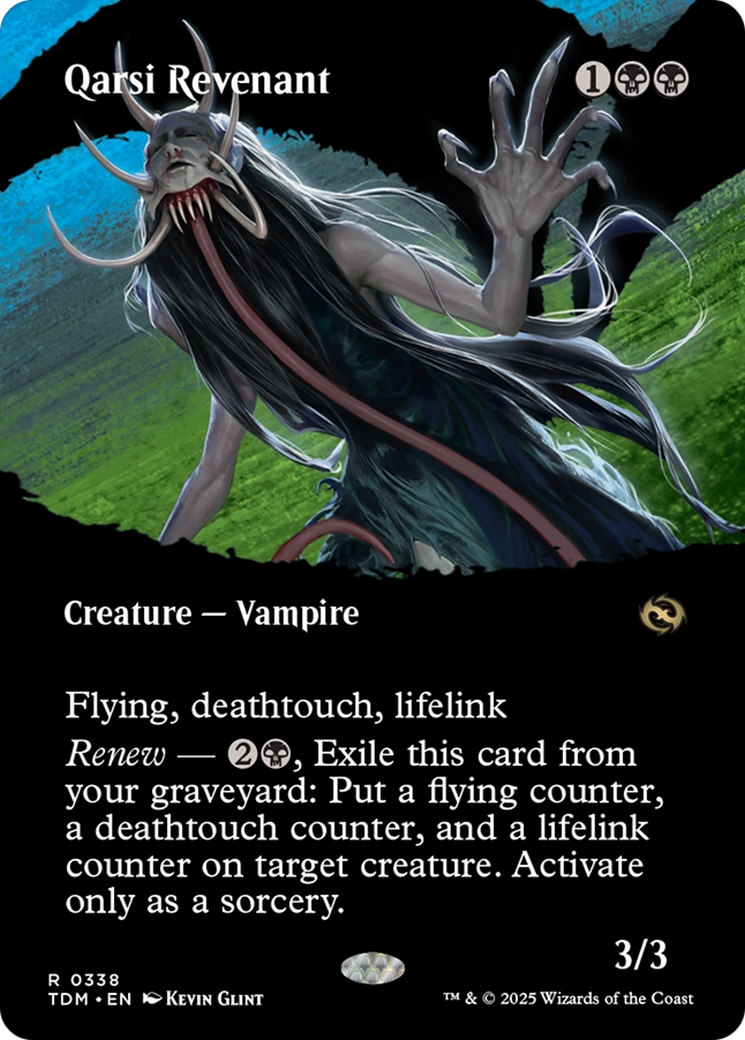 Qarsi le Revenant (Sans bordure) [Tarkir : Rafale draconique]