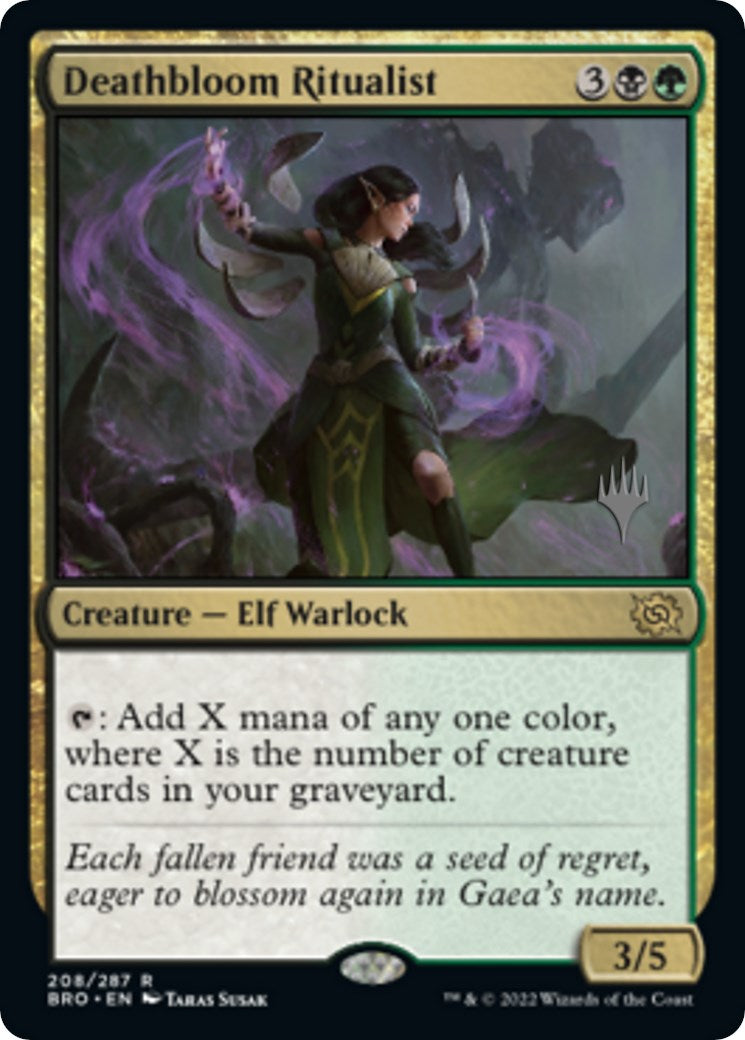 Ritualiste floraisonmacabre (Pack promo) [Promos de L'Héritage de Dou]