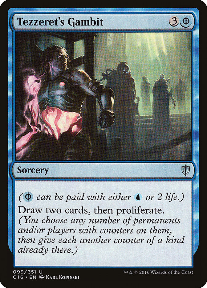 El Gambito de Tezzeret [Commander 2016]