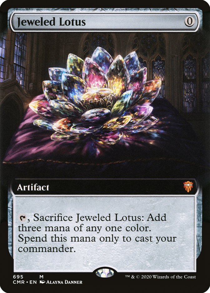 Lotus orné de joyaux (Extended Art) [Commander Legends]