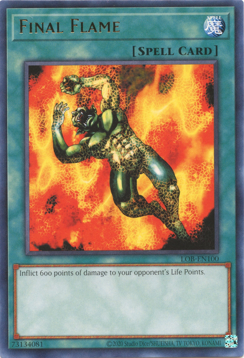 Flamme Ultime (25e Anniversaire) [LOB-FR100] Rare