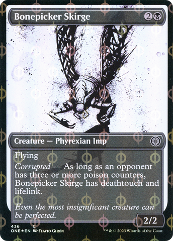 Frôleur charognard (Vitrine : Pas d'ichtyorité, feuilleter la complétion) [Phyrexia : Tout sera un]
