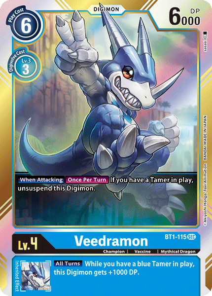 Veedramon [BT1-115] [Lanzamiento de la Edición Especial de Mejora Ver.1.0]