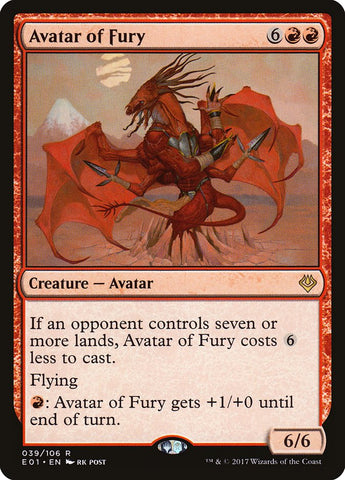 Avatar de la Furie [Ennemi juré : Nicol Bolas]