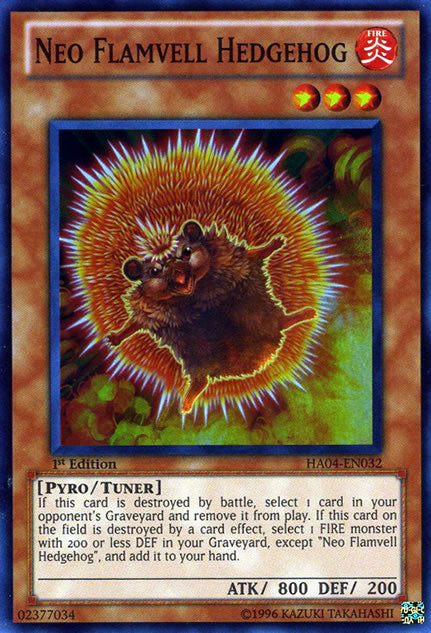 Hérisson Néo Flamvell [HA04-FR032] Super Rare