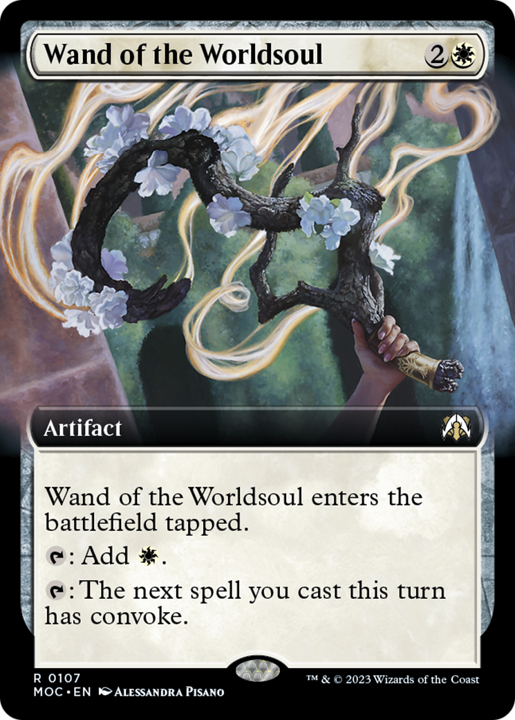 Vara del alma del mundo (arte extendido) [Commander: Marcha de las máquinas]