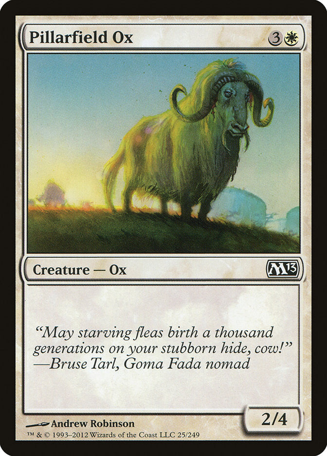 Bœuf de Pilierchamp [Magic 2013]