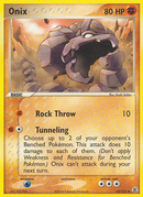 Onix (42/112) [EX: Rouge Feu & Vert Feuille]