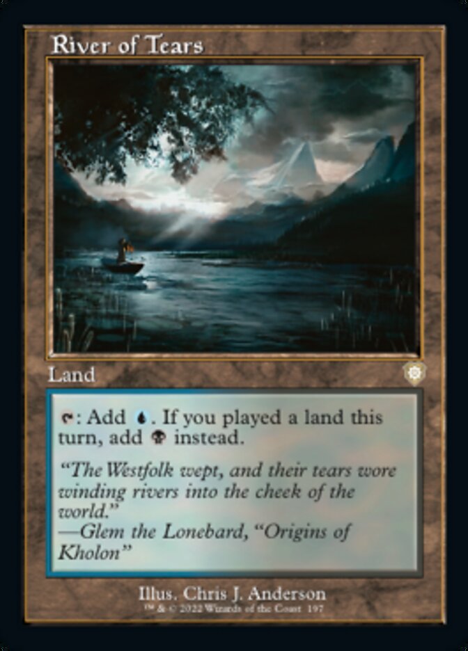 Río de Lágrimas (Retro) [Commander de La Guerra de los Hermanos]