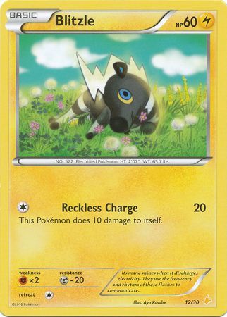 Blitzle (12/30) [XY: Kit de Entrenador 3 - Pikachu Libre]