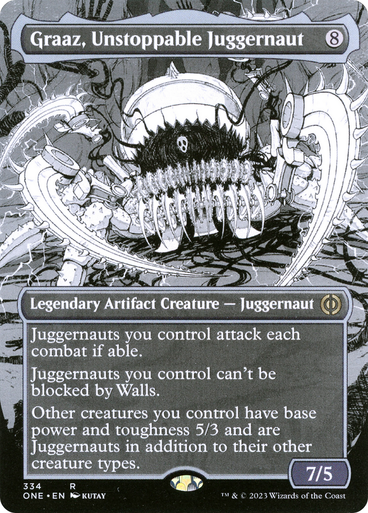 Graaz, Molosse inarrêtable (Manga sans bordure) [Phyrexia : Tout deviendra un]