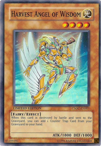 Ange de la Sagesse Récolté [CSOC-ENSE1] Super Rare