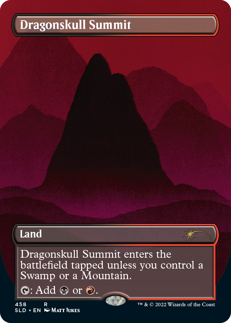 Sommet crânedragon (Sans bordure) [Série de cartes de la Secret Lair Drop]