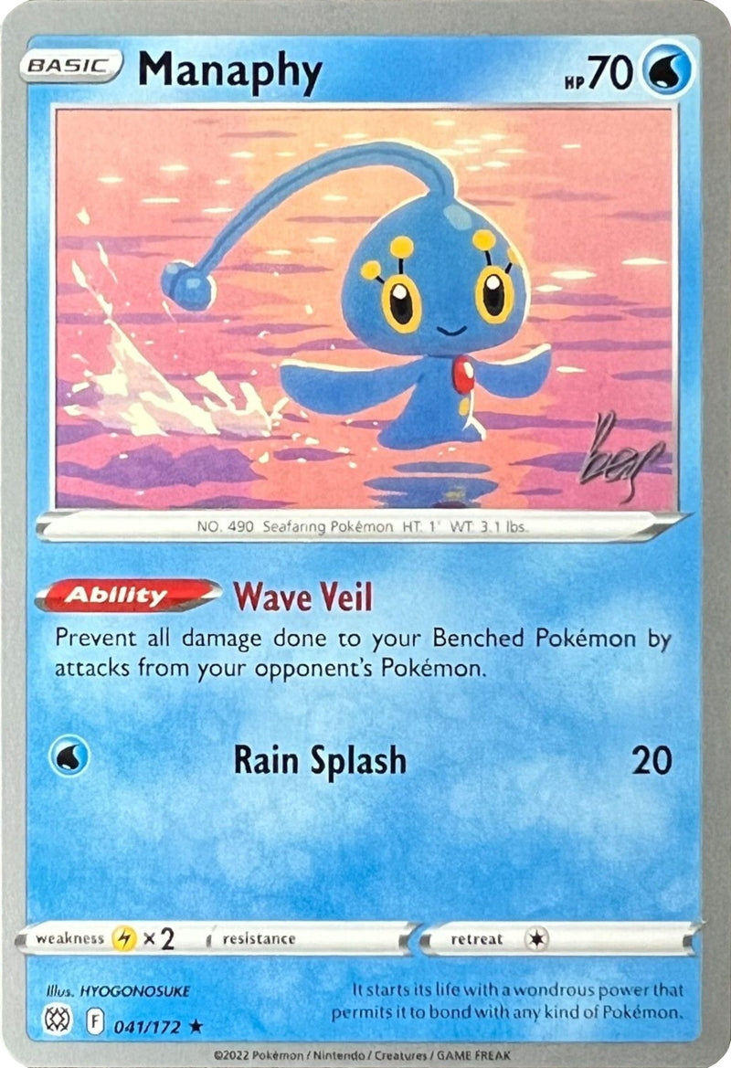 Manaphy (041/172) (Cheryl de nuevo - Sebastian Lashmet) [Campeonatos Mundiales 2022]