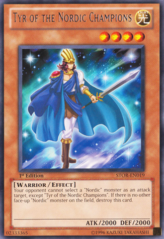 Tyr de los Campeones Nórdicos [STOR-EN019] Rara