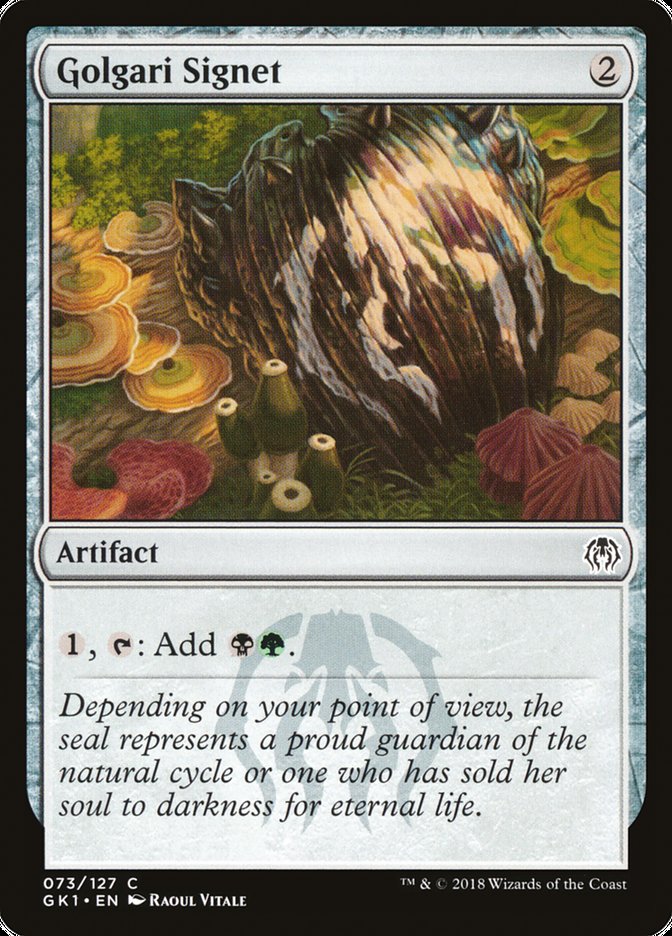 Sceau golgari [Kit de guilde Guilds of Ravnica]