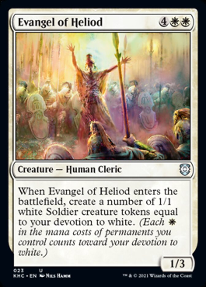 Évangile d'Héliod [Commander Kaldheim]