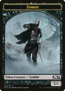 Ficha de doble cara Caballero // Zombi (Noche de juegos) [Tokens de la Colección básica 2019]
