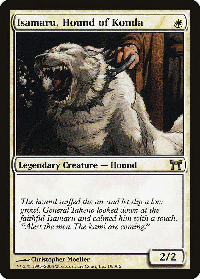 Isamaru, Chien de Konda [Champions de Kamigawa]