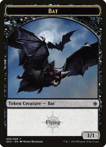 Murciélago // Espíritu (010) Ficha de dos caras [Ravnica Allegiance Guild Kit Tokens]