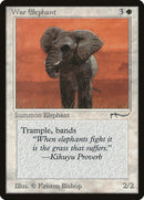 Éléphant de guerre (faible coût de mana) [Arabian Nights]