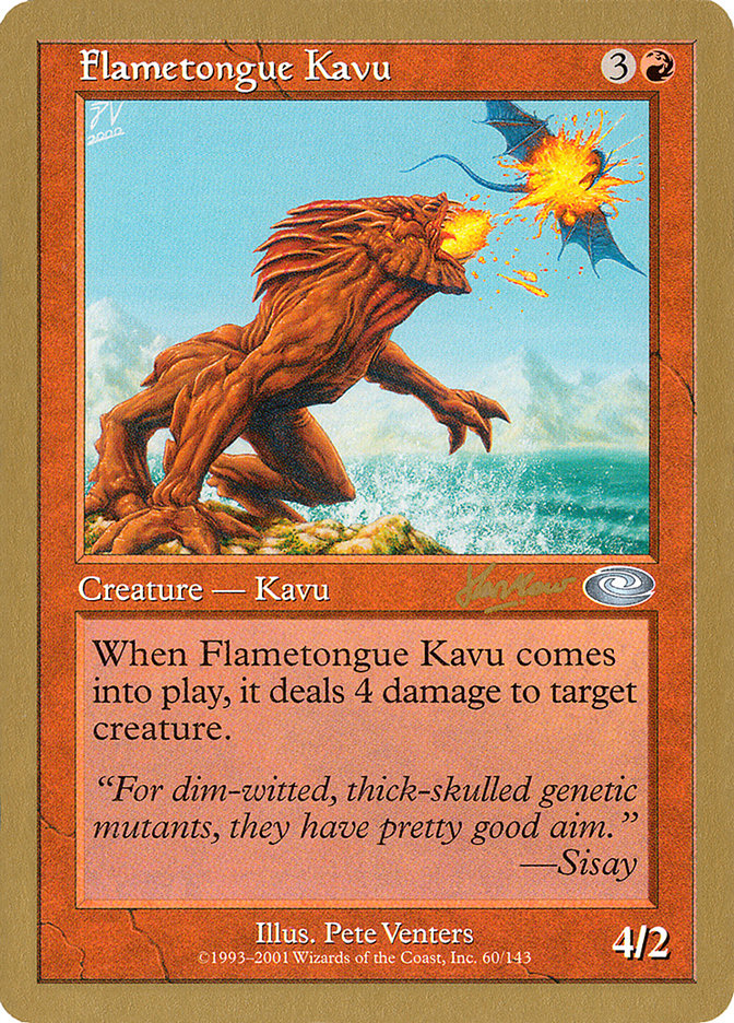 Kavu Gueuleflamme (Sim Han How) [Decks des Championnats du Monde 2002]