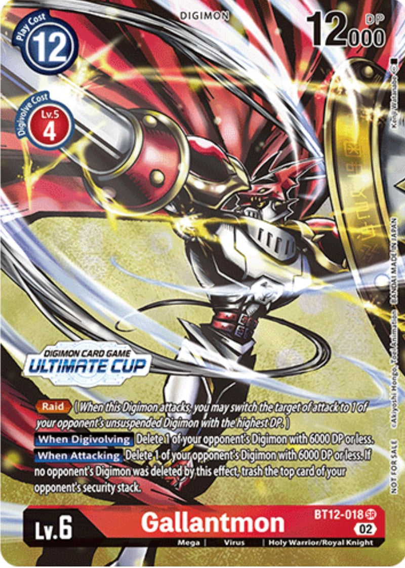 Gallantmon [BT12-018] (Copa Definitiva) [Promos de A Través del Tiempo]