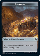 Trésor // Jeton de trésor recto-verso [Decks de Commandant de démarrage]