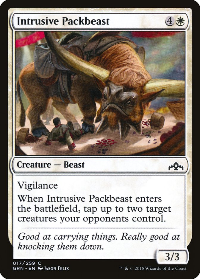 Bête de somme intrusive [Guildes de Ravnica]