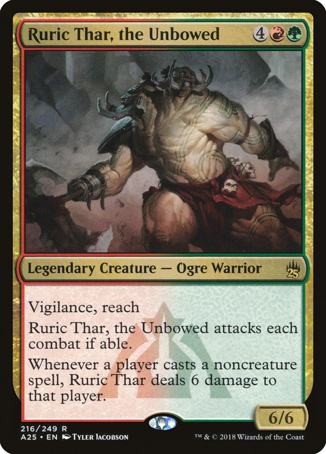 Ruric Thar, l'insoumis [Masters 25]