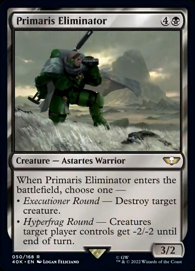 Primaris Éliminateur (Feuille de surtension) [Warhammer 40,000]