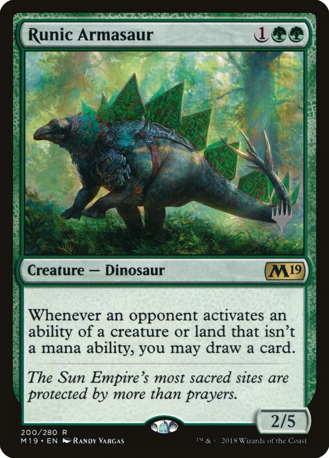 Armasaure runique (Pack promo) [Promos du set de base 2019]