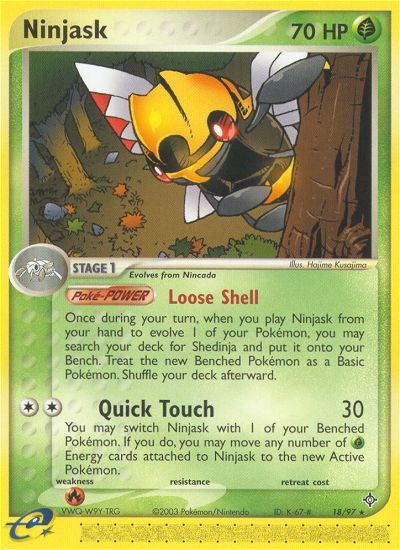 Ninjask (18/97) [EX : Dragon]