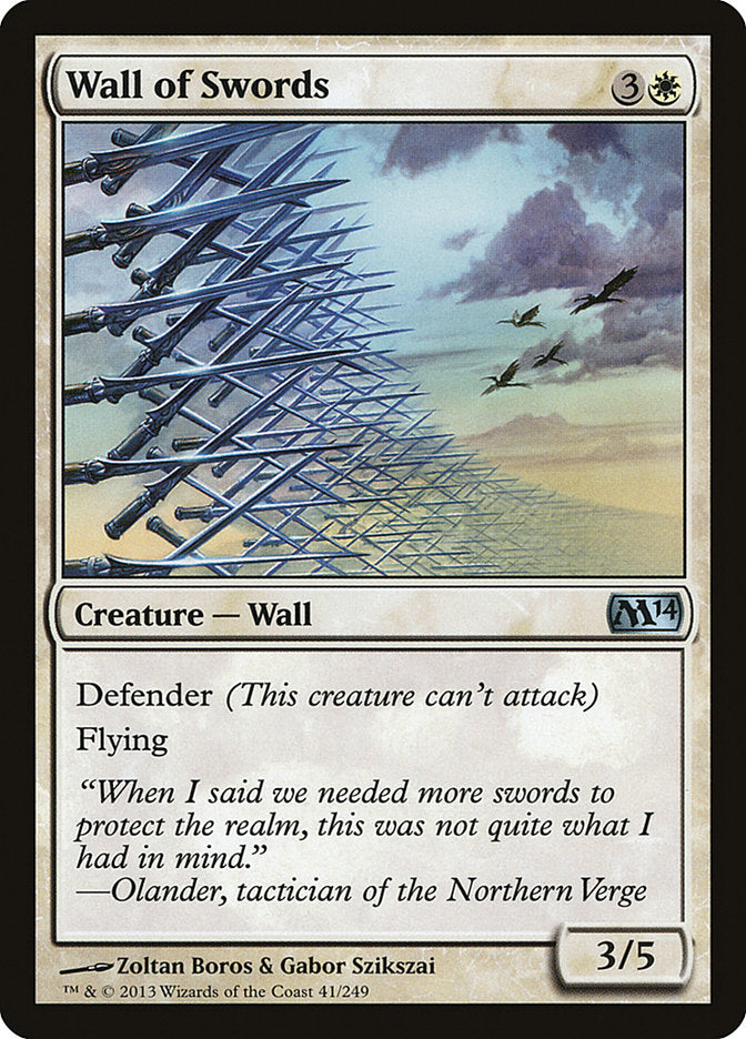 Mur de lames [Magic 2014]