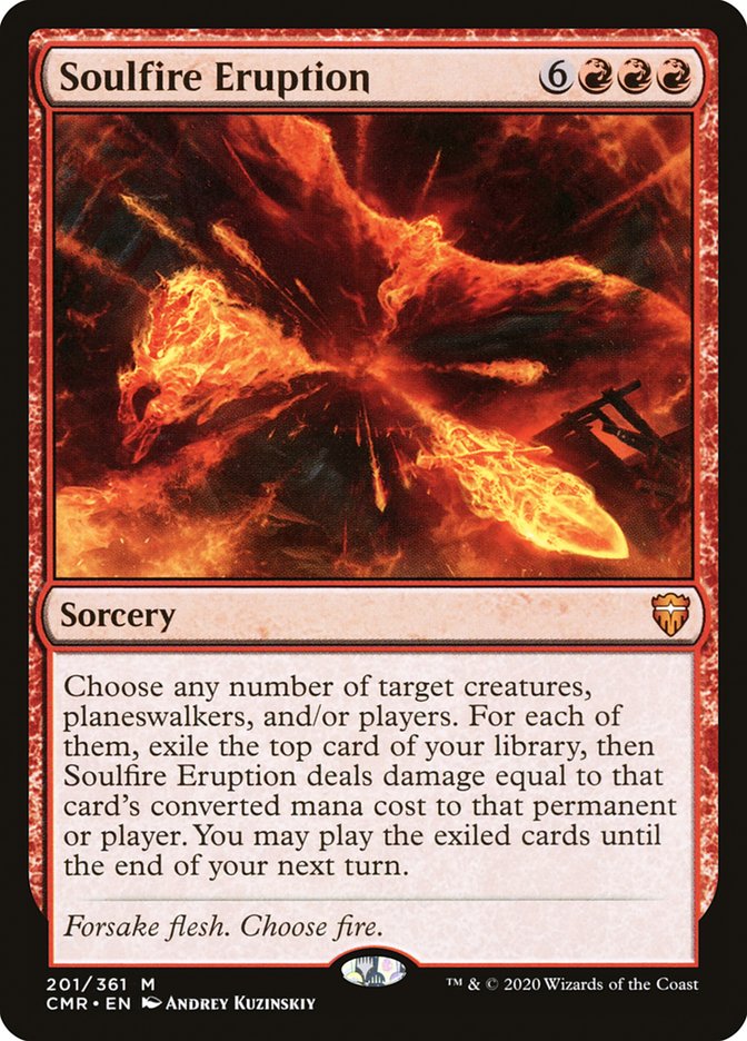 Éruption d'âmefeu [Commander Legends]