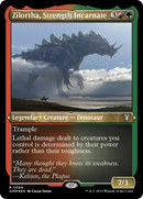Zilortha, Incarnation de la Force (gravure Premium) [Commander Masters]