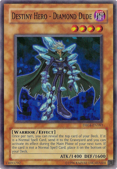 HEROS de la Destinée - Dude Diamant [DR04-FR183] Super Rare