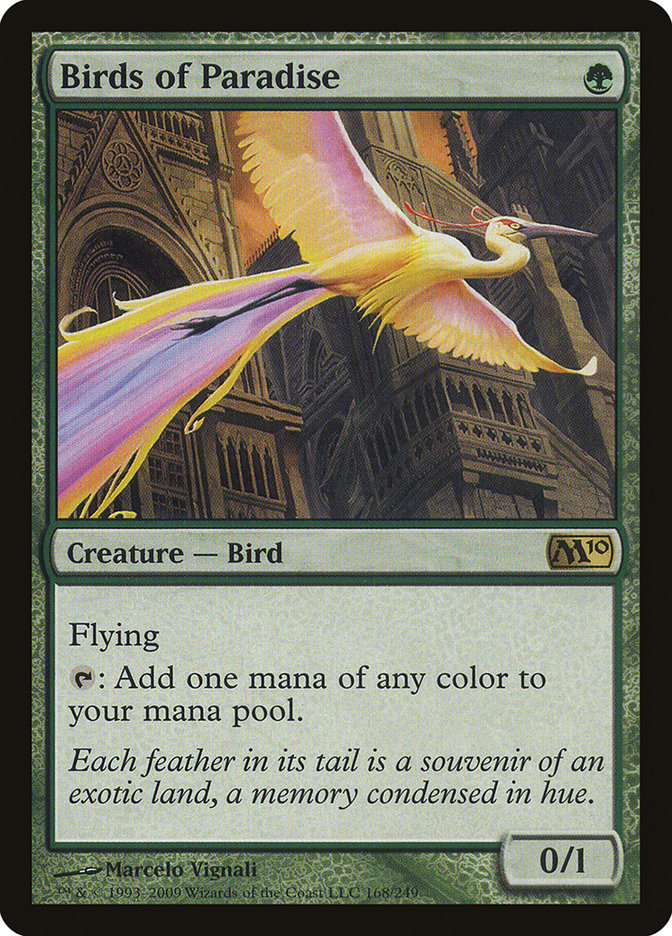 Oiseaux de paradis [Magic 2010]