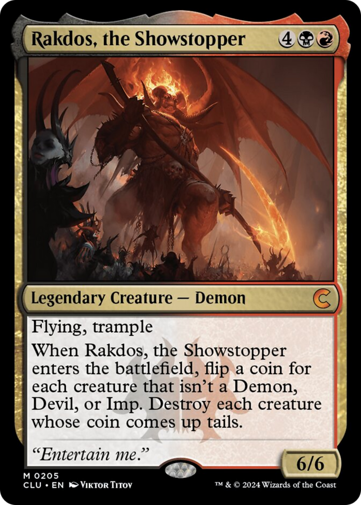 Rakdos, l'Arrête-spectacle [Ravnica : édition Meurtre et mystère]