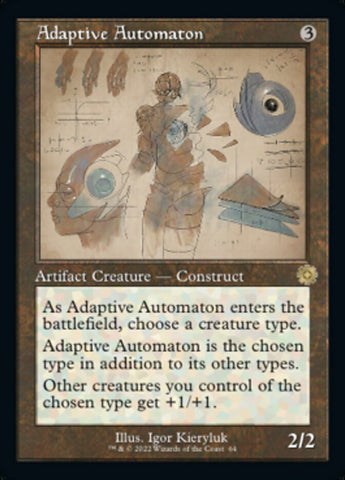 Automate adaptatif (Schéma rétro) [Les Frères d'armes : artefacts rétros]