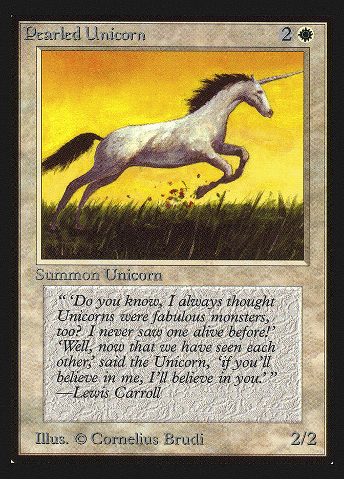 Licorne Perlée [Édition Internationale pour Collectionneurs]