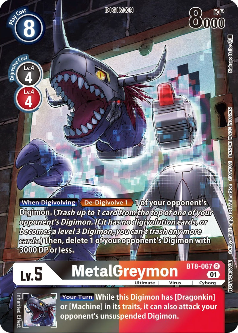 MetalGreymon [BT8-067] (25th Special Memorial Pack) [Promocionales Nueva Conciencia]